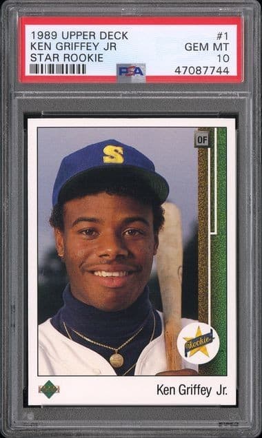 BASEBALL KEN GRIFFEY JR 1989 Upper Deck