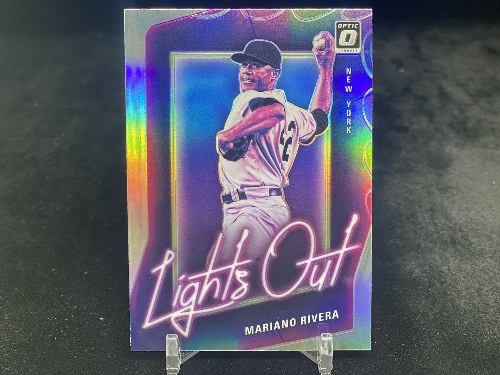 MARIANO RIVERA BASEBALL LIGHTS 2021 Donruss Optic 2021 Donruss Optic