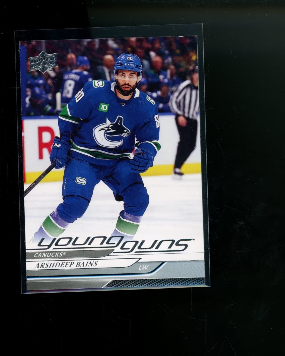 Arshdeep Bains trading card