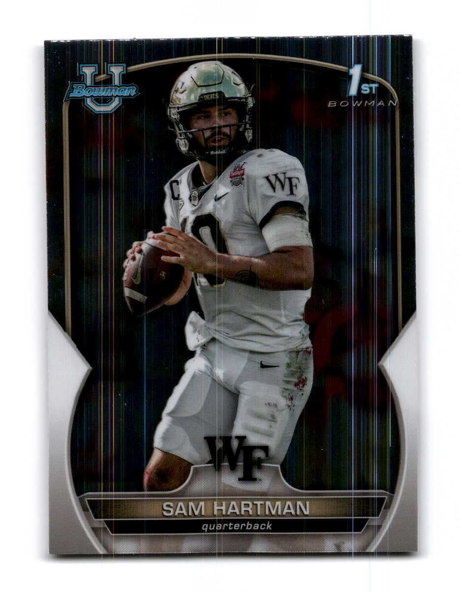 University Sam Hartman 2022 Bowman Chrome