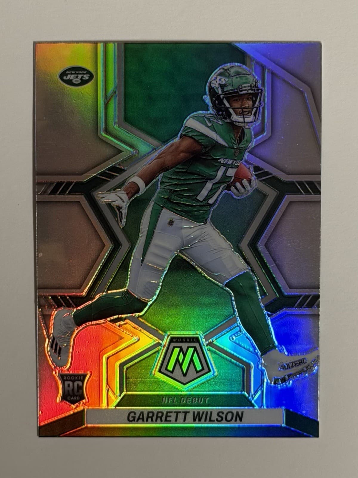 Garrett Wilson 2022 Panini Mosaic