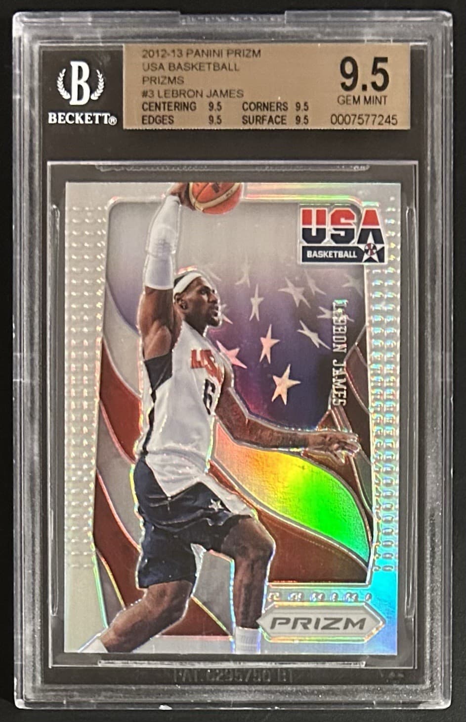 Lebron James 2012 Panini Prizm