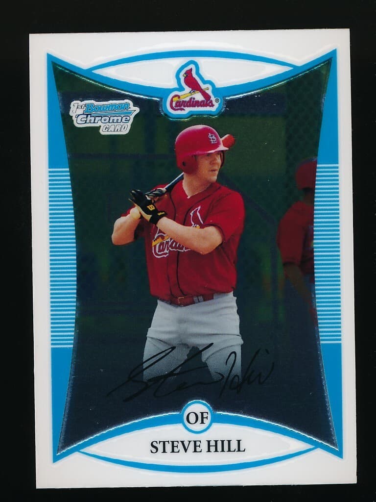 Prospects Steve Hill 2008 Bowman Chrome 2008 Bowman Chrome