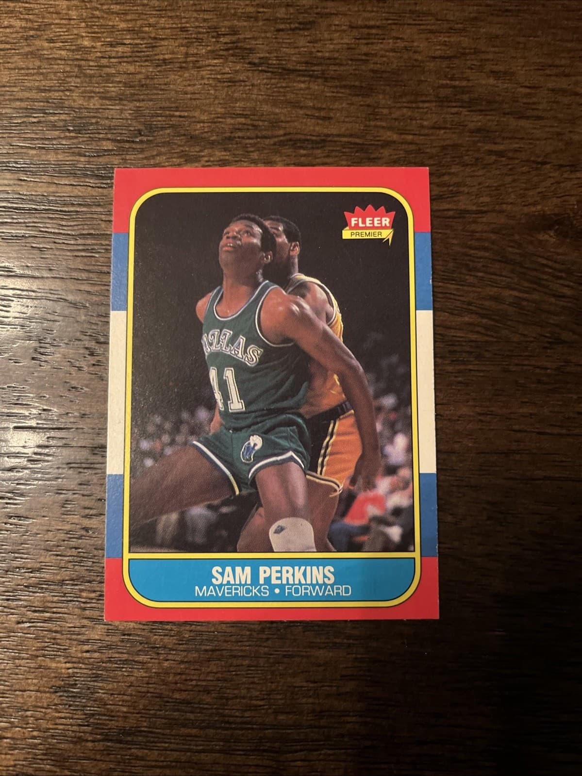 Sam Perkins Dallas 1986 Fleer 1986 Fleer
