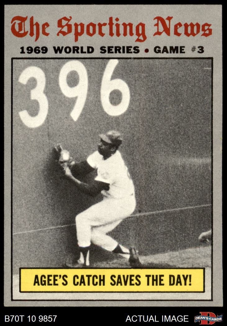 Tommie Agee 1970 Topps 1970 Topps