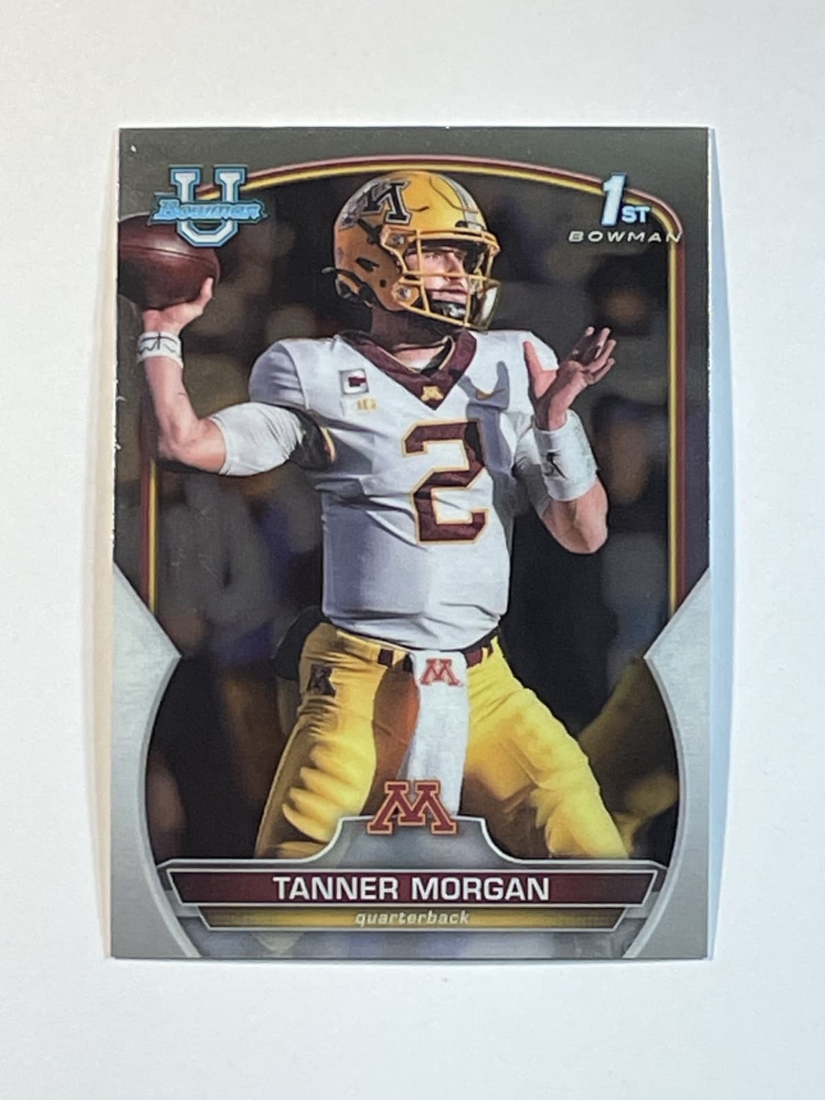 University Tanner Morgan 2022 Bowman Chrome 2022 Bowman Chrome