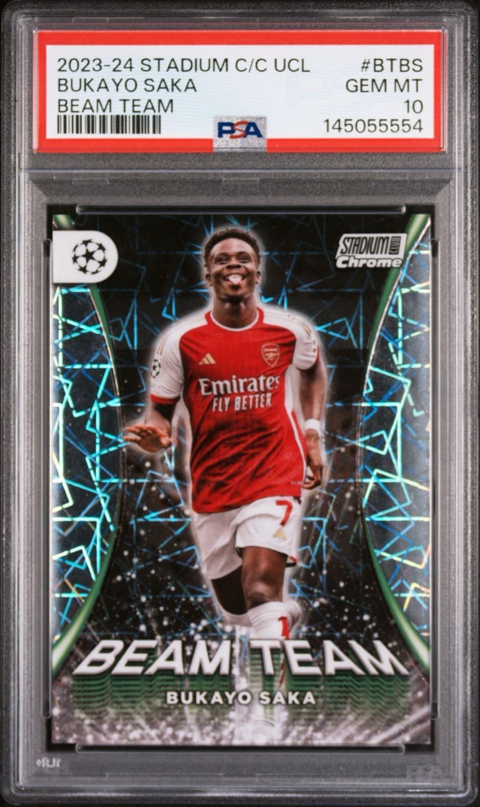 -24 UEFA BEAM TEAM BTBS BUKAYO 2023 Topps Stadium Club 2023 Topps Stadium Club
