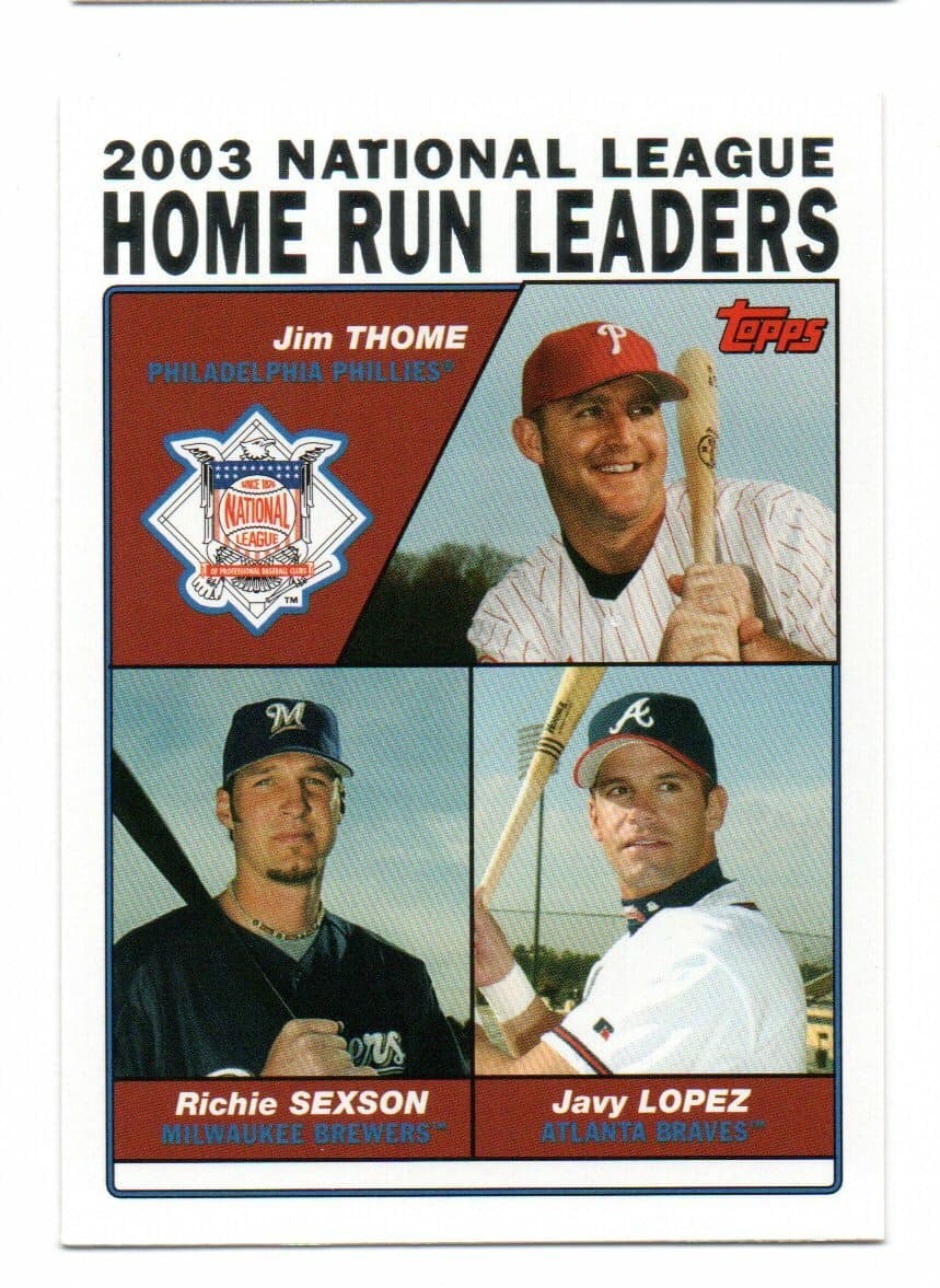MLB Baseball 251-500 Series 1 2004 Topps 2004 Topps