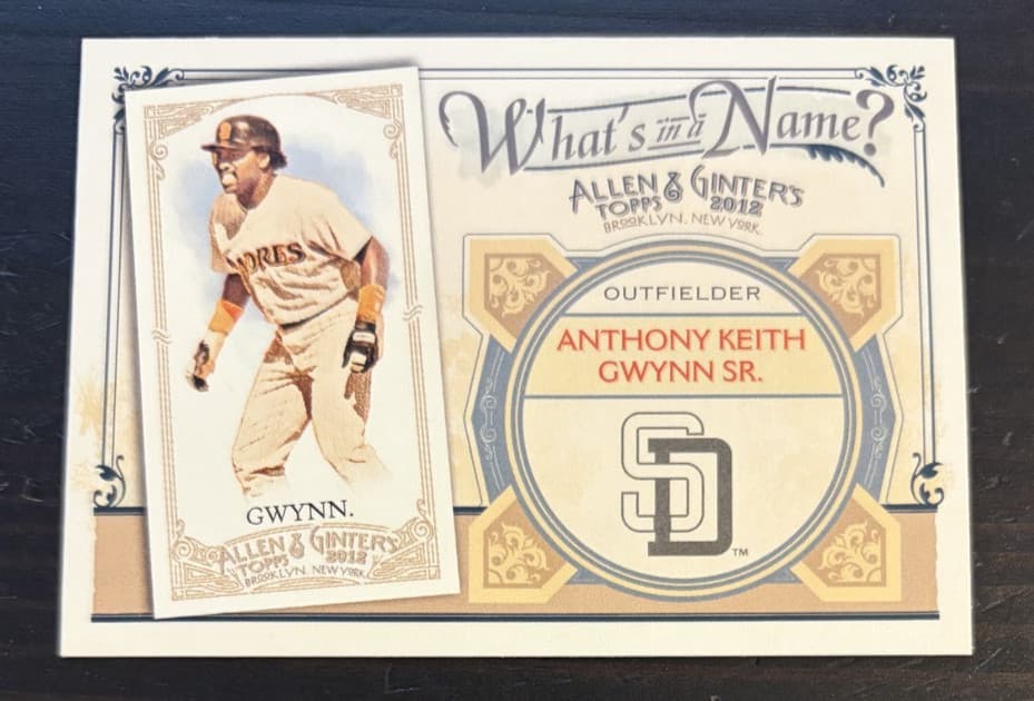 Name Padres 2012 Topps 2012 Topps