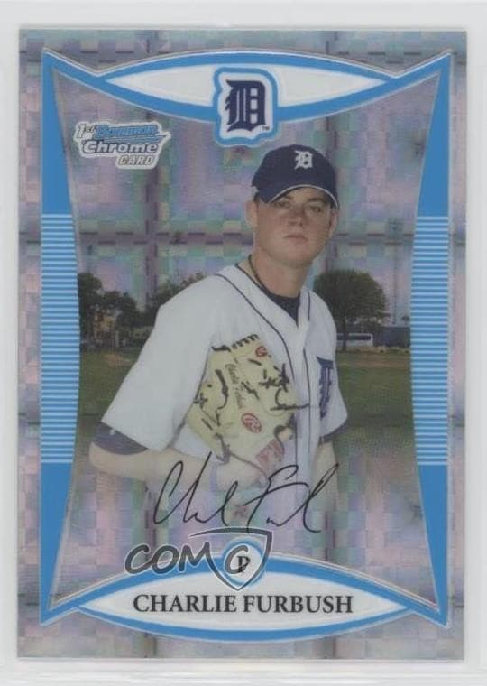 Fractor Charlie Furbush 2008 Bowman Chrome 2008 Bowman Chrome