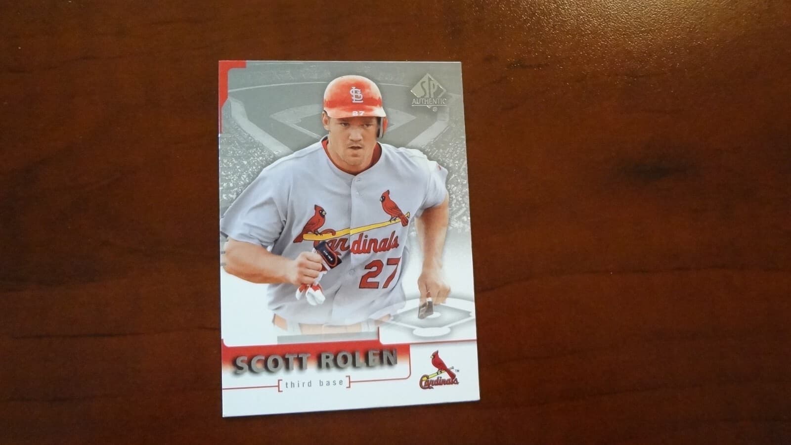 AUTHENTIC # 12 SCOTT ROLEN BAS