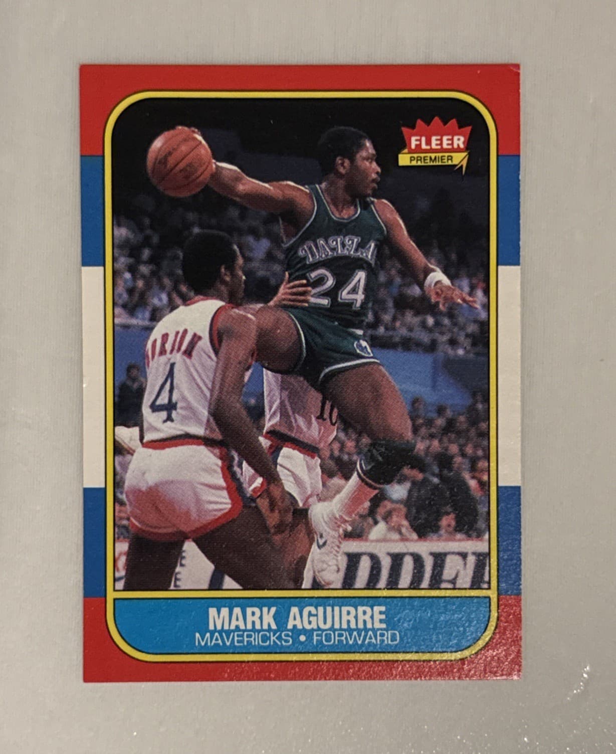 Mark Aguirre Dallas 1986 Fleer 1986 Fleer