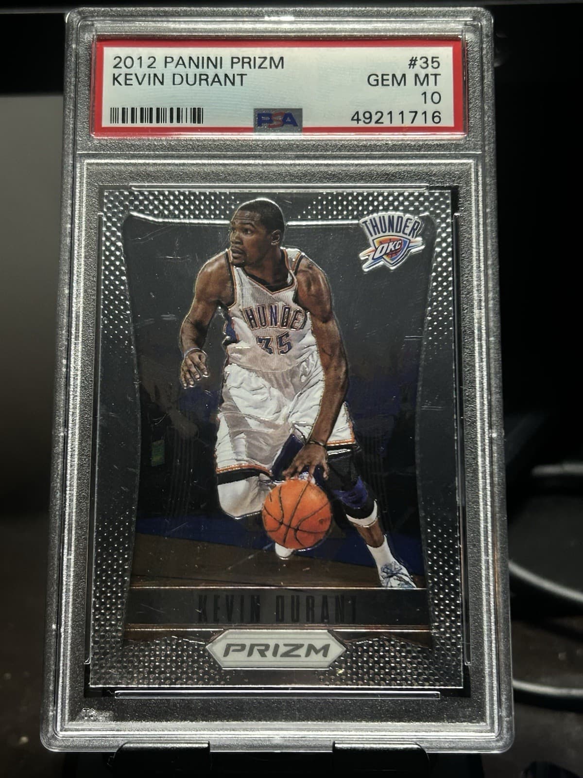 Kevin Durant Thunder 2012 Panini Prizm