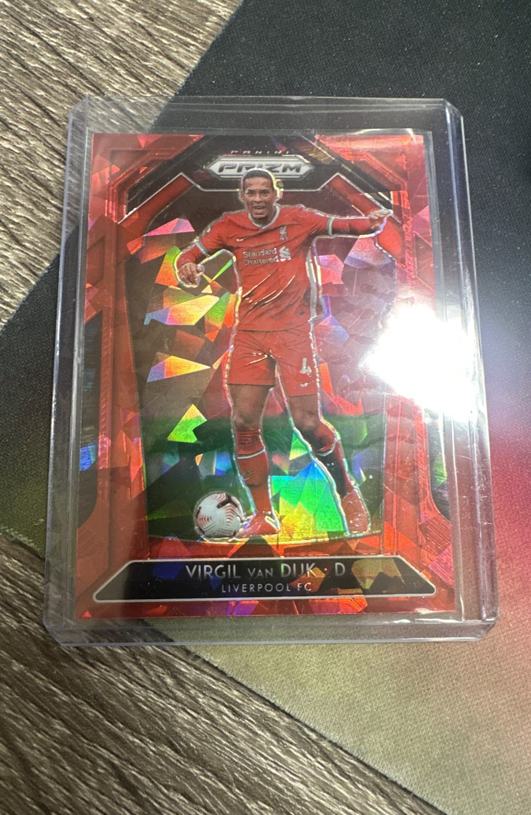 Virgil van Dijk trading card