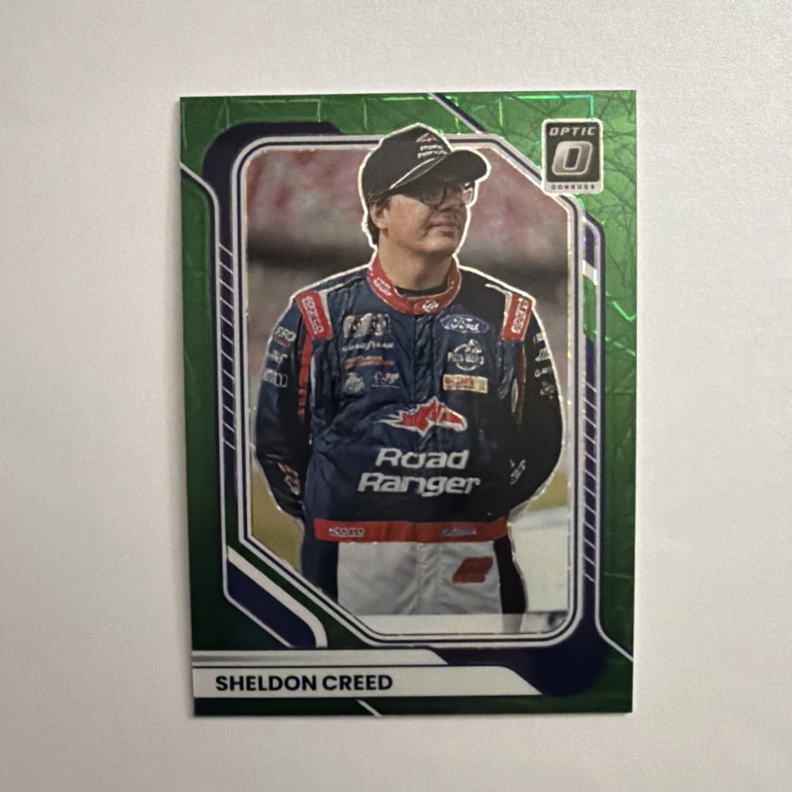 Sheldon Creed trading card