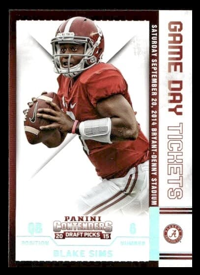 Draft Picks Blake 2015 Panini Contenders 2015 Panini Contenders