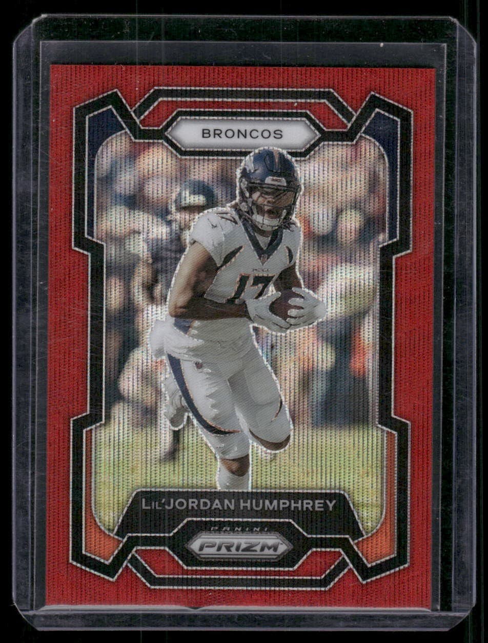 Jordan Humphrey Red 2023 Panini Prizm 2023 Panini Prizm