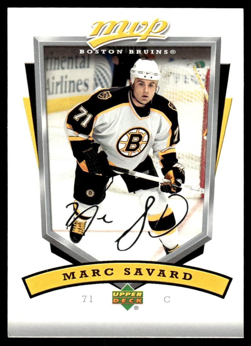 Marc Savard Boston 2006 Upper Deck 2006 Upper Deck