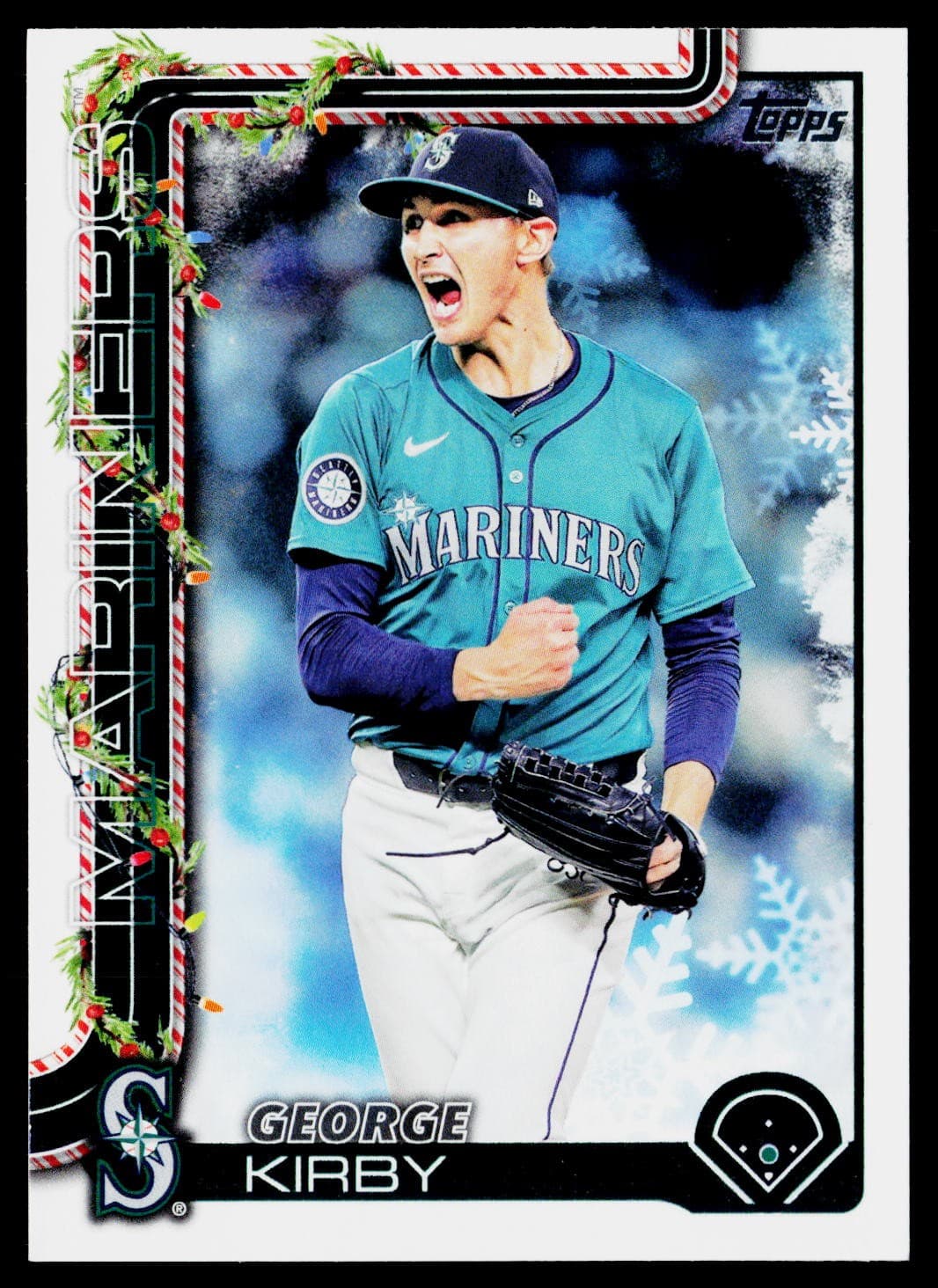 Holiday George Kirby 2025 Topps 2025 Topps silver example 1