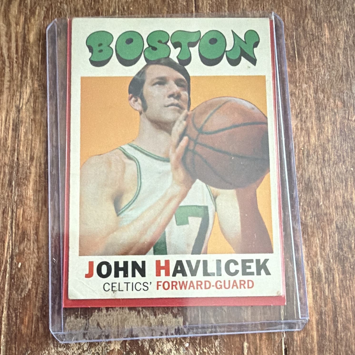 John Havlicek Boston 1970 Topps