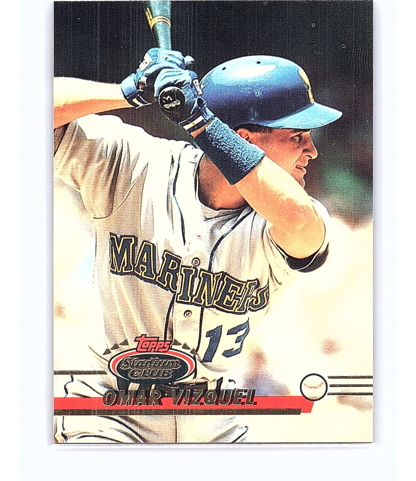 Omar Vizquel 1993 Topps Stadium Club 1993 Topps Stadium Club