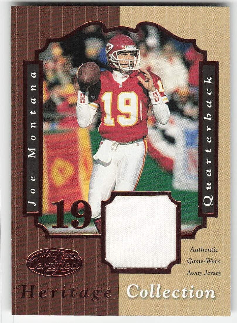 Joe Montana 2000 Leaf 2000 Leaf