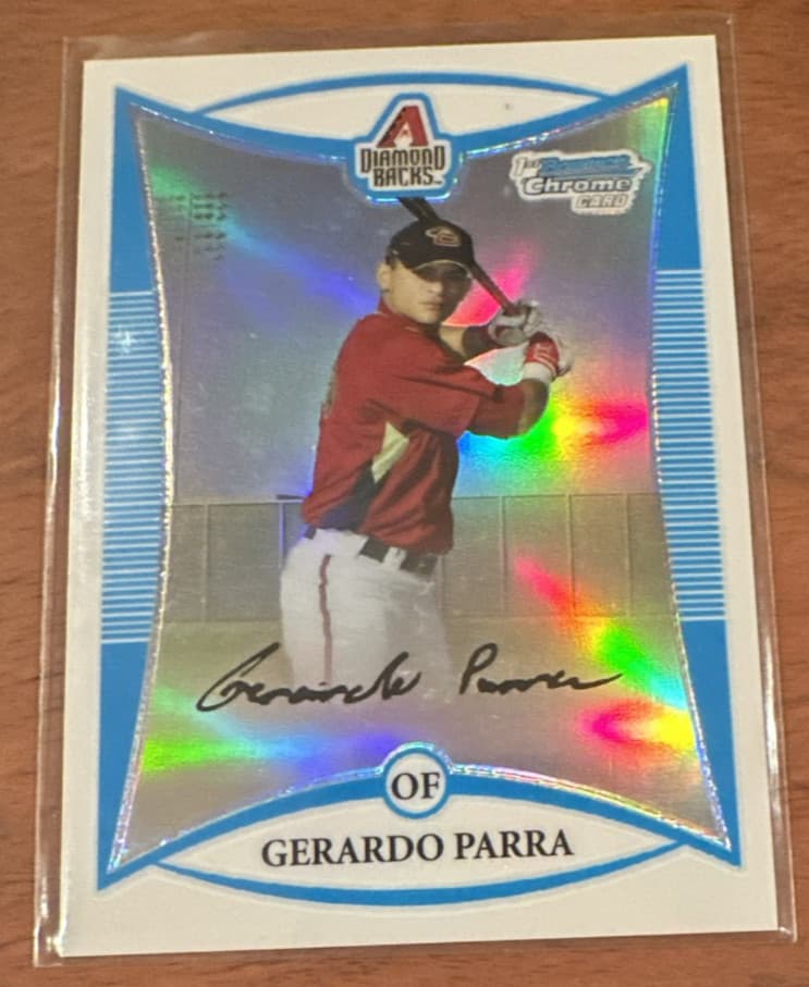 Prospects Gerardo Parra 2008 Bowman Chrome 2008 Bowman Chrome