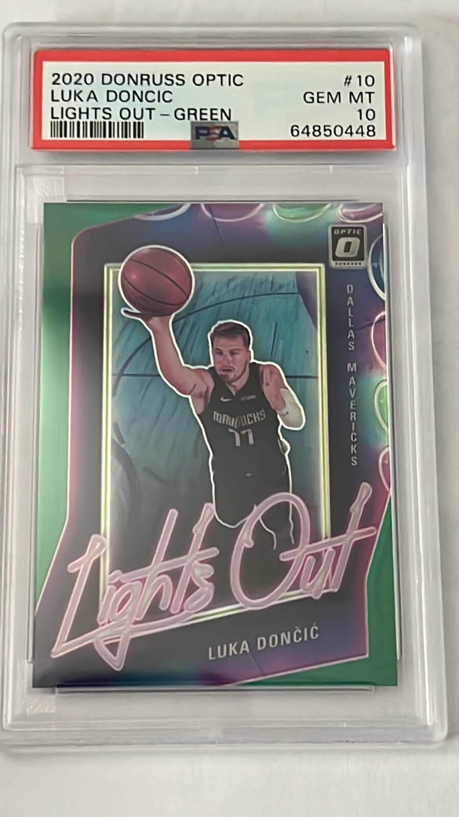 LUKA DONCIC DONRUSS OPTIC LIGH 2020 Panini
