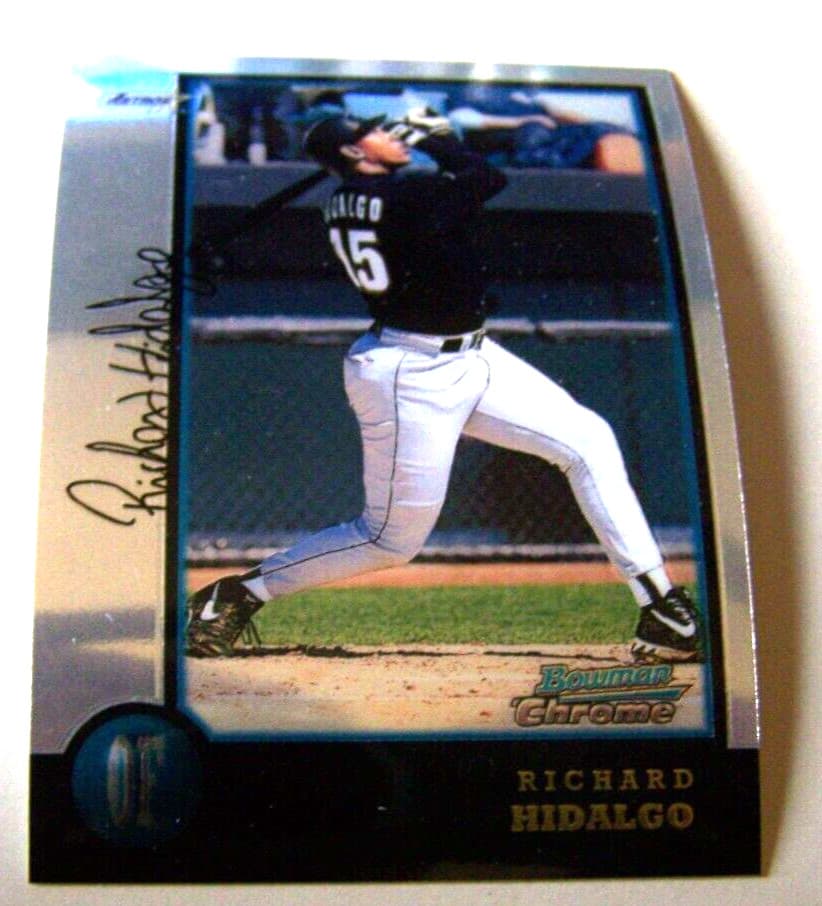 Baseball Richard Hidalgo 1998 Bowman Chrome 1998 Bowman Chrome