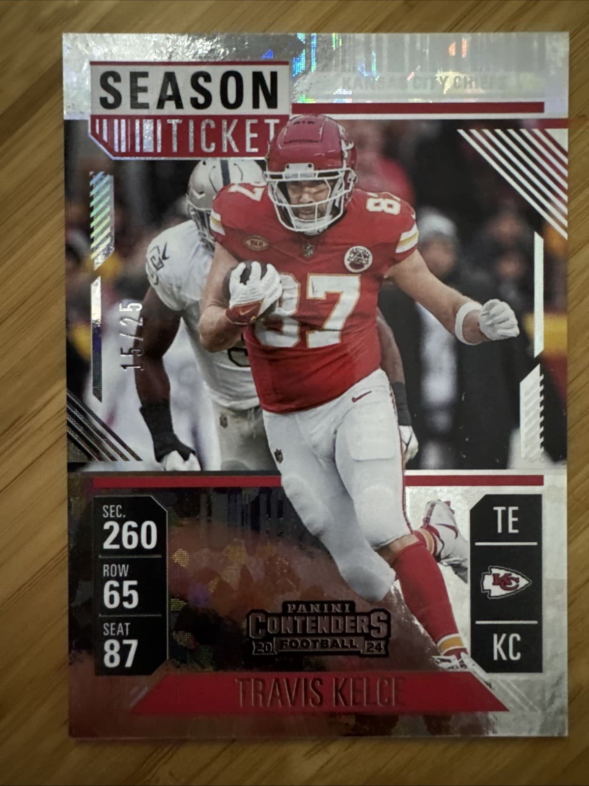Travis Kelce 2024 panini