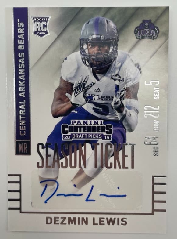 Draft Picks Dezmin 2015 Panini Contenders 2015 Panini Contenders