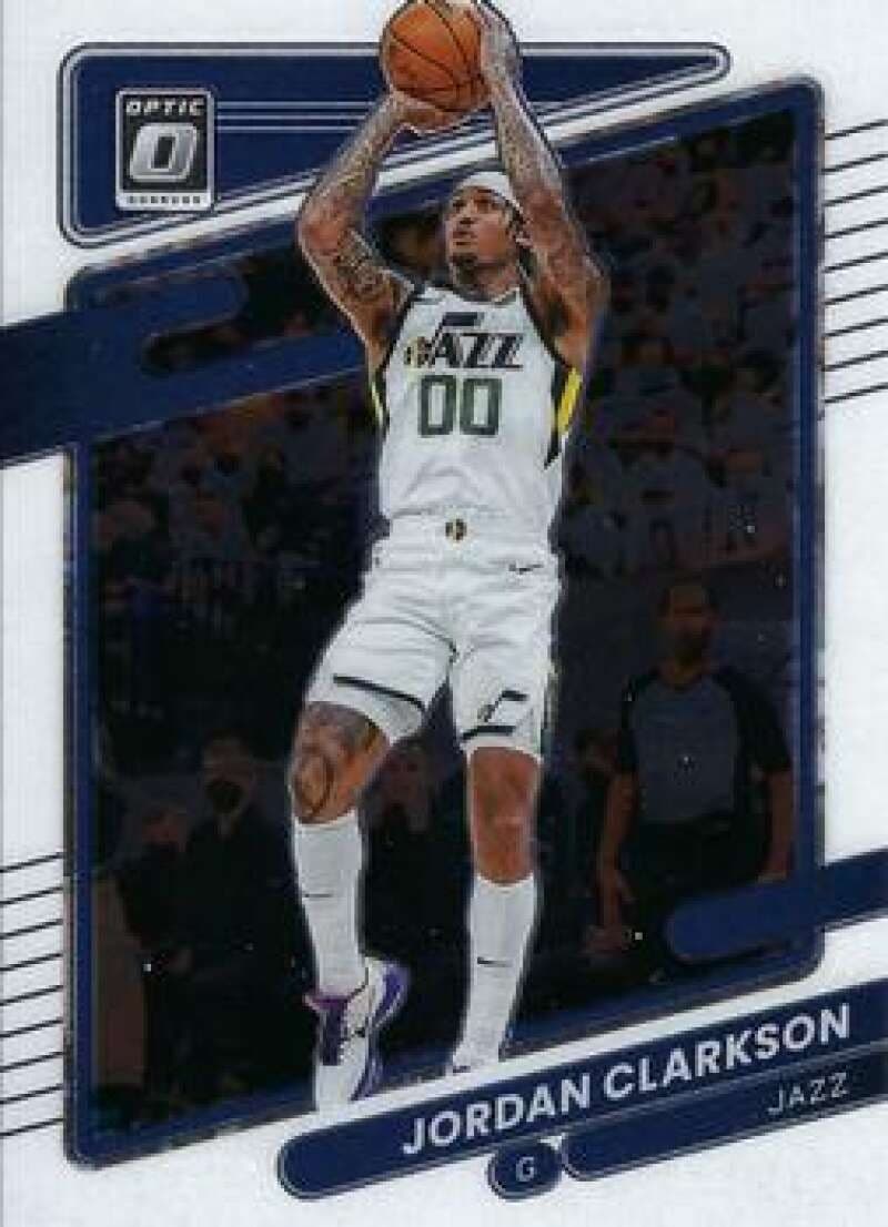 -22 JORDAN CLARKSON UTAH JAZZ 2021 Donruss Optic 2021 Donruss Optic