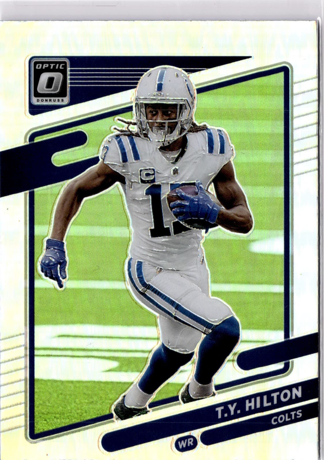 T.Y. Hilton (P) 2021 Donruss Optic 2021 Donruss Optic holo