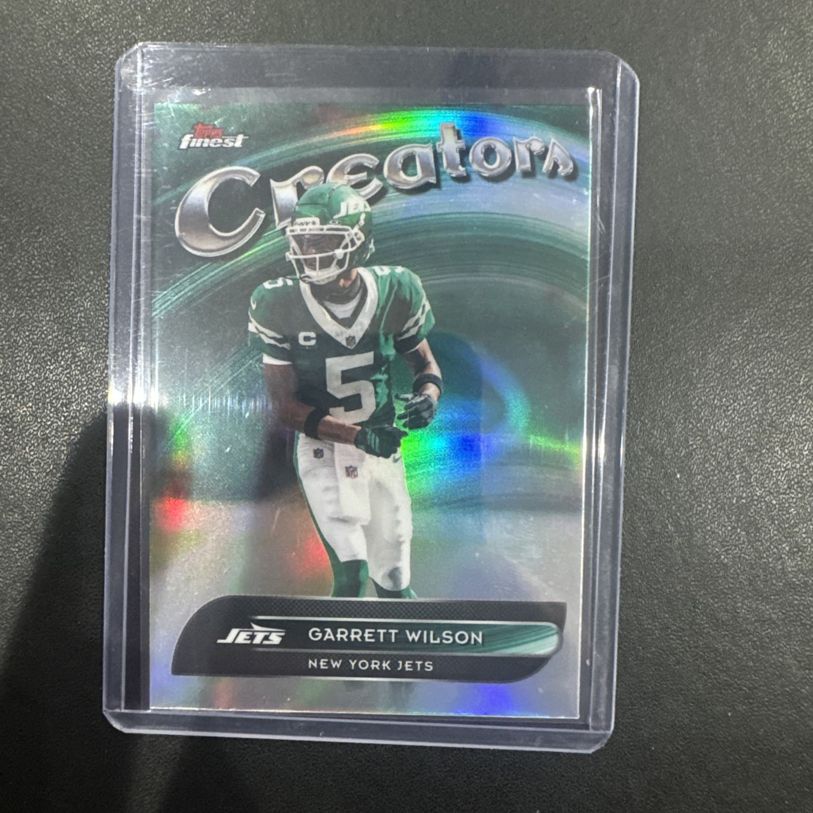 Football Garrett Wilson 2025 Topps Finest 2025 Topps Finest
