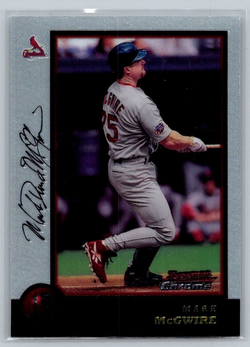 Baseball Mark Mc 1998 Bowman Chrome 1998 Bowman Chrome