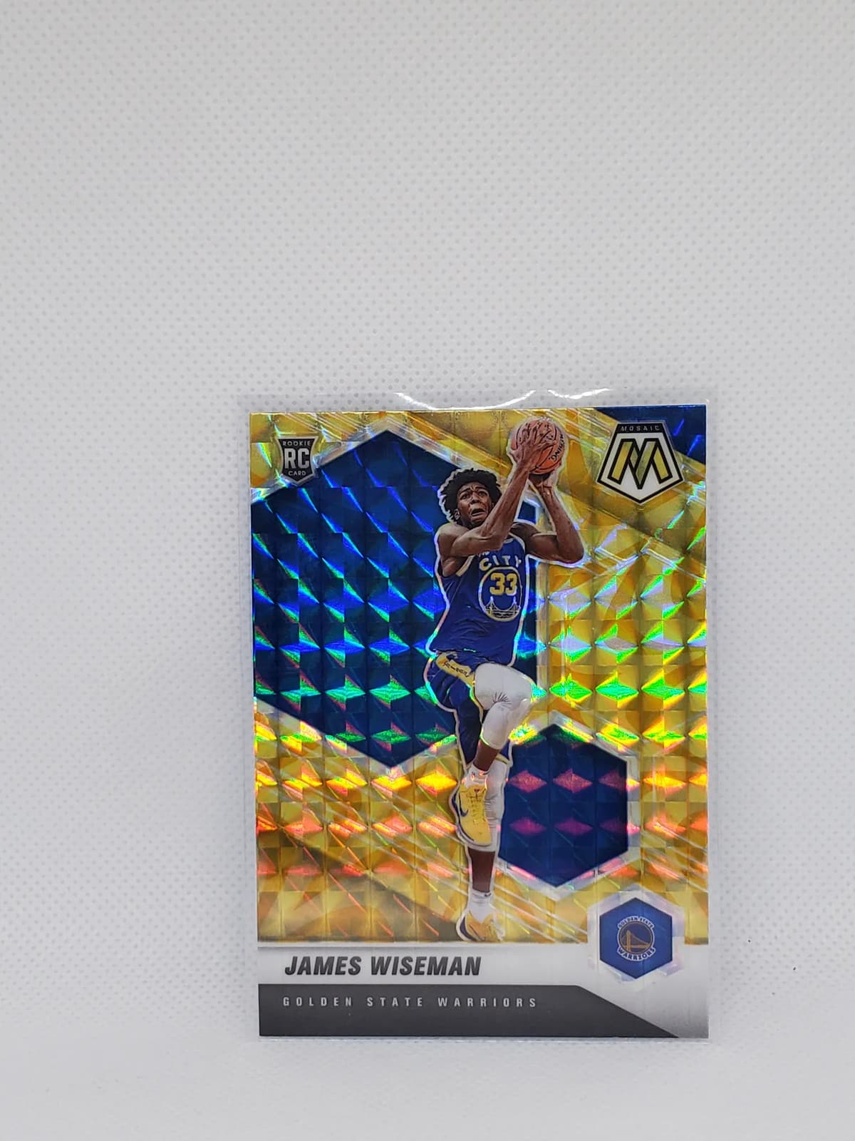 James Wiseman Reactive 2021 Panini Mosaic