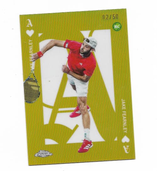 Tennis-----JAKE FEARNLEY--- -- 2025 Topps Chrome 2025 Topps Chrome