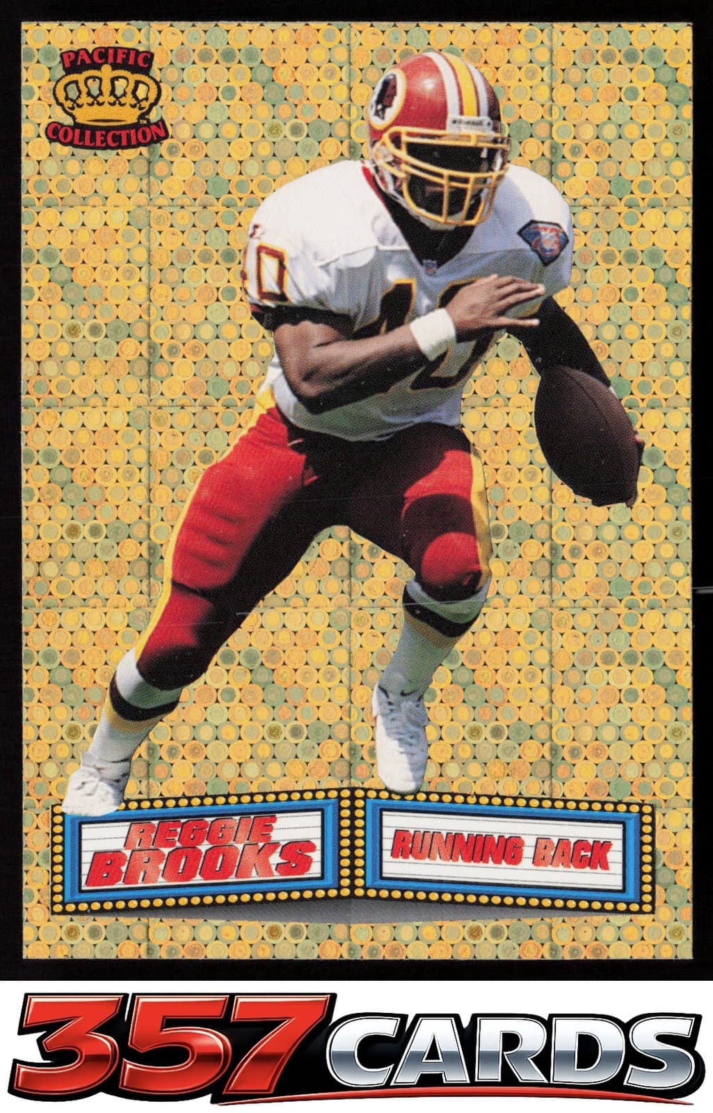 Football Reggie Brooks 1994 Pacific