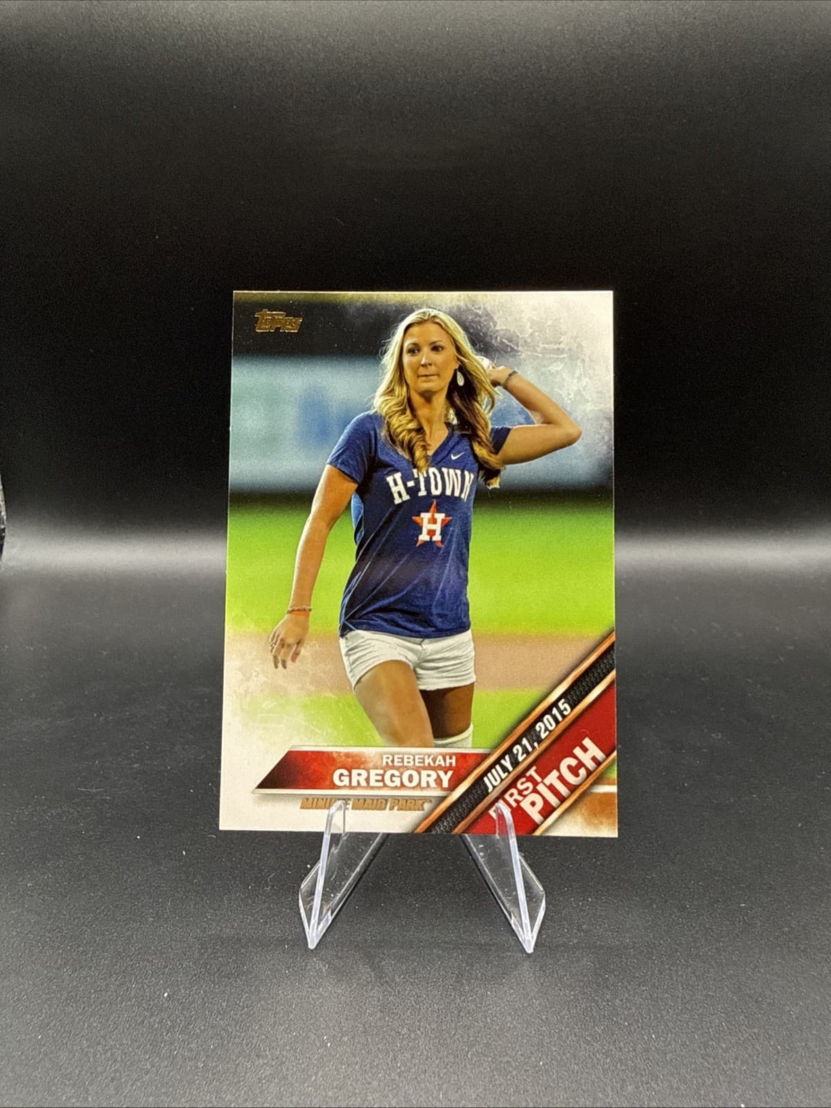 First Pitch Rebekah 2016 Topps