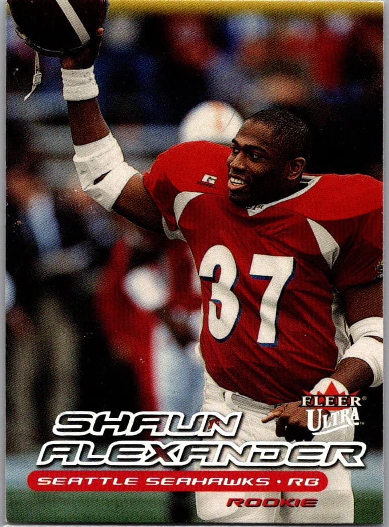 Shaun Alexander Alabama 2000 Fleer Ultra