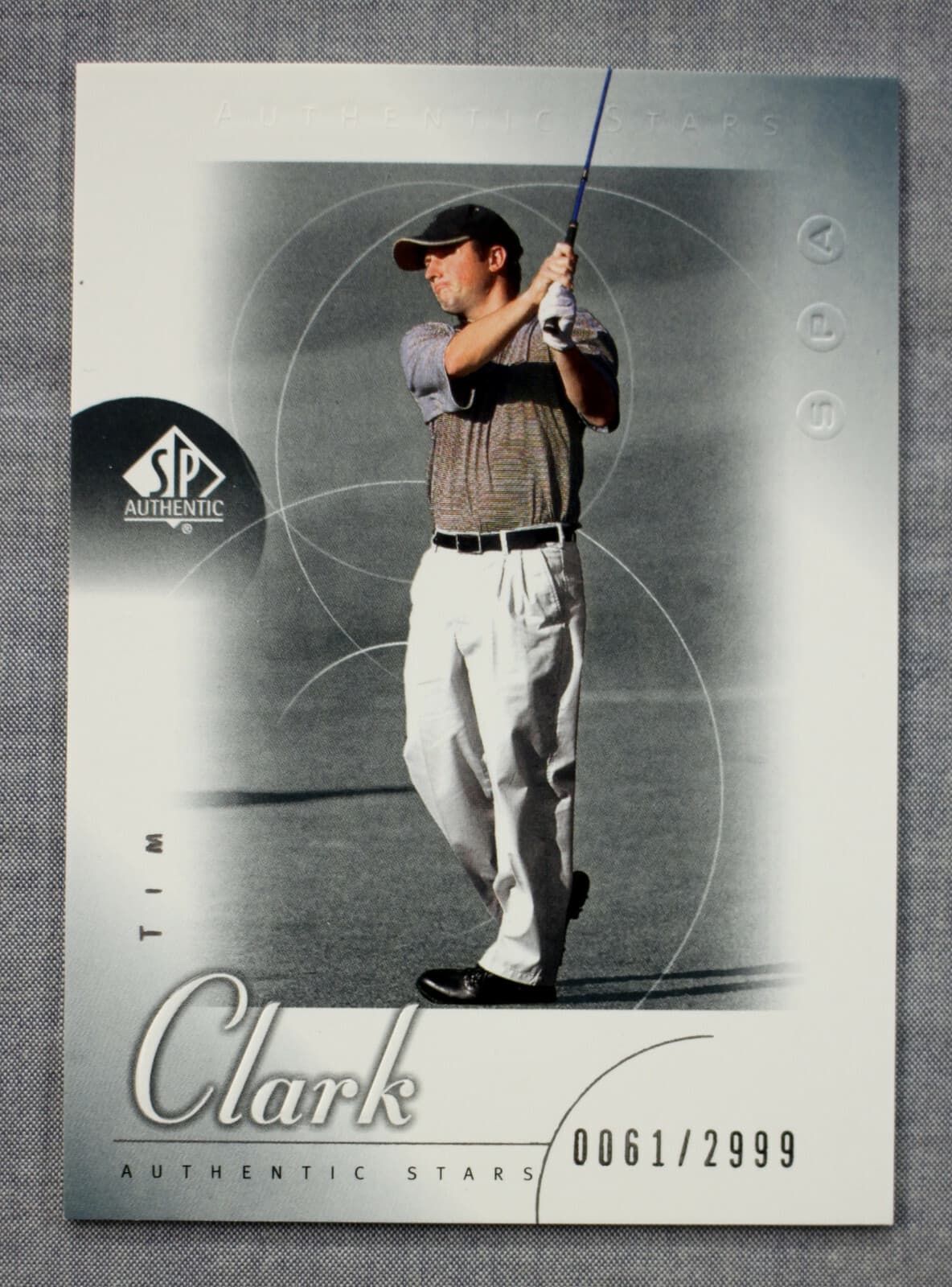Tim Clark trading card