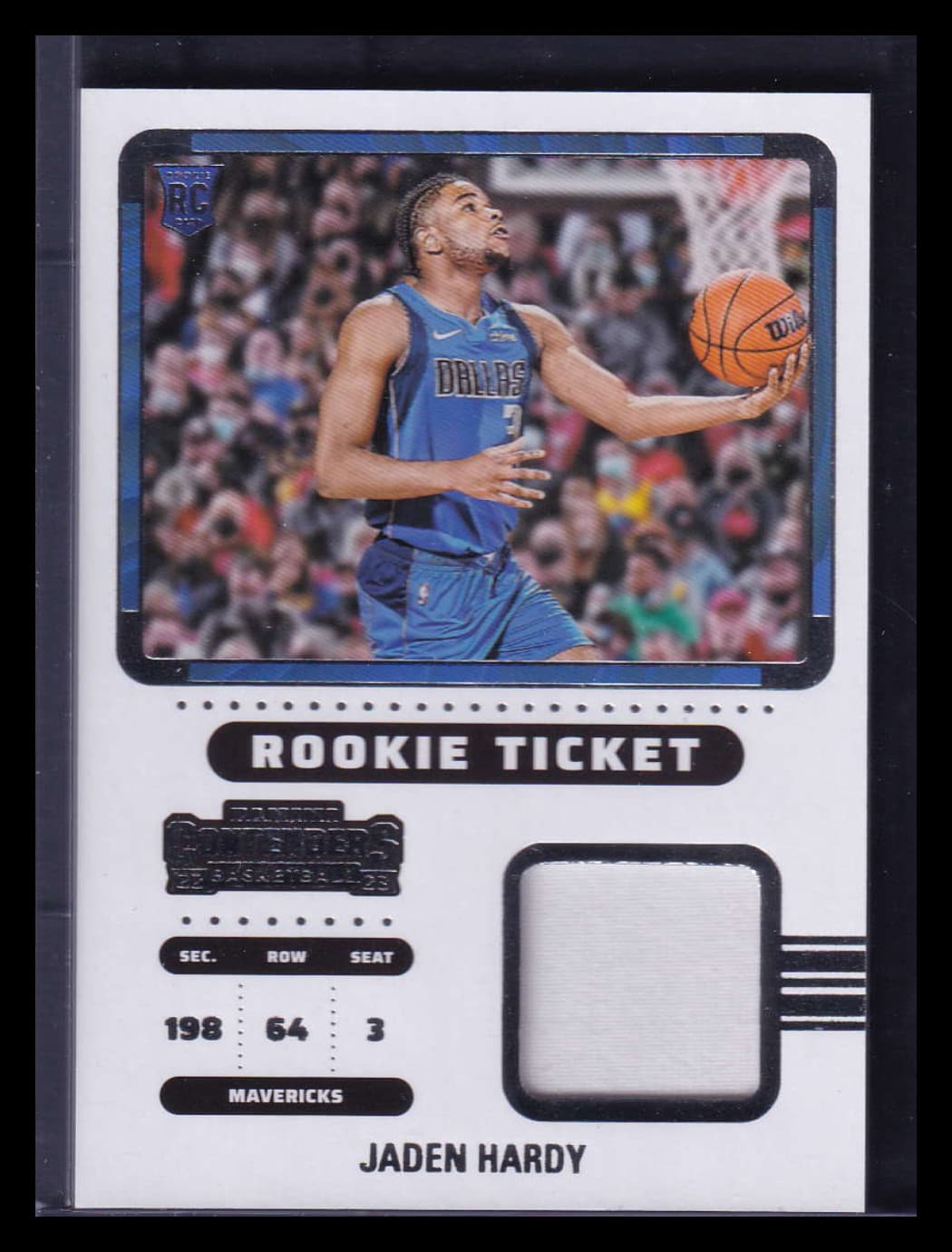Ticket Jaden Hardy 2023 Panini Contenders 2023 Panini Contenders