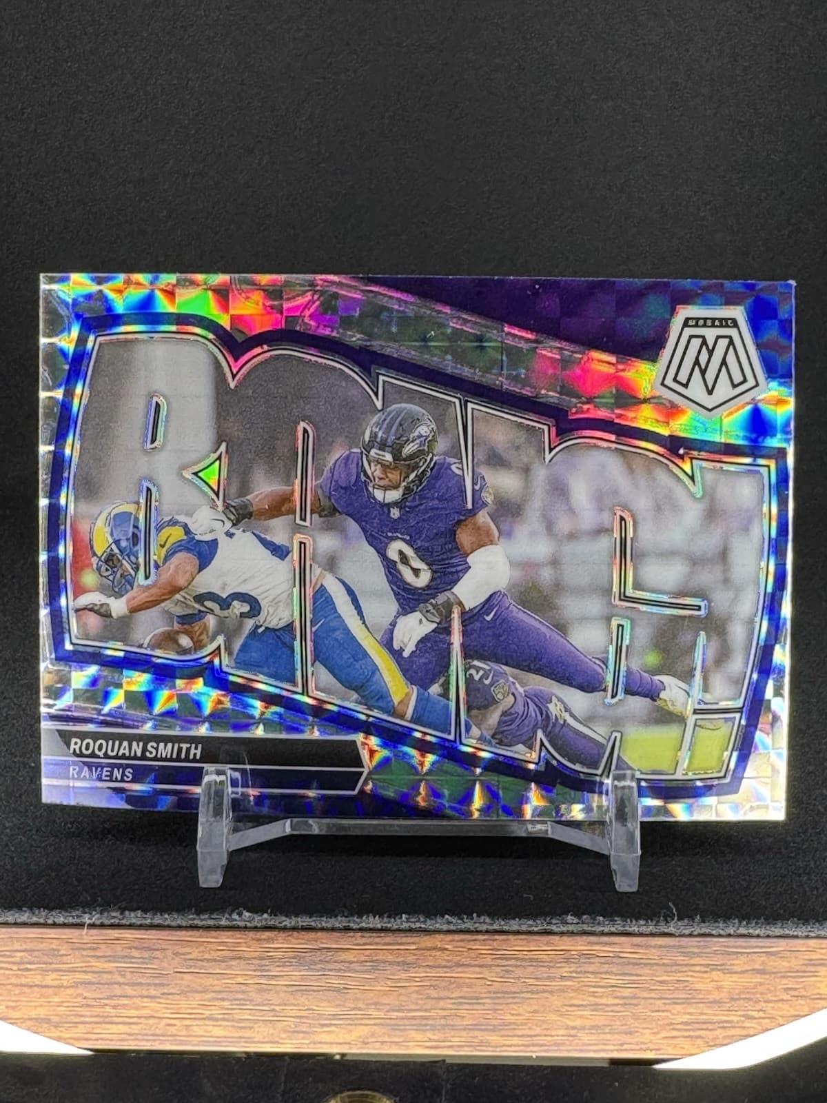 Football Roquan Smith 2024 Panini Mosaic 2024 Panini Mosaic