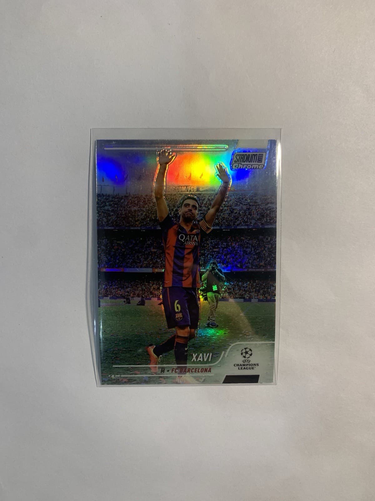 Xavi trading card