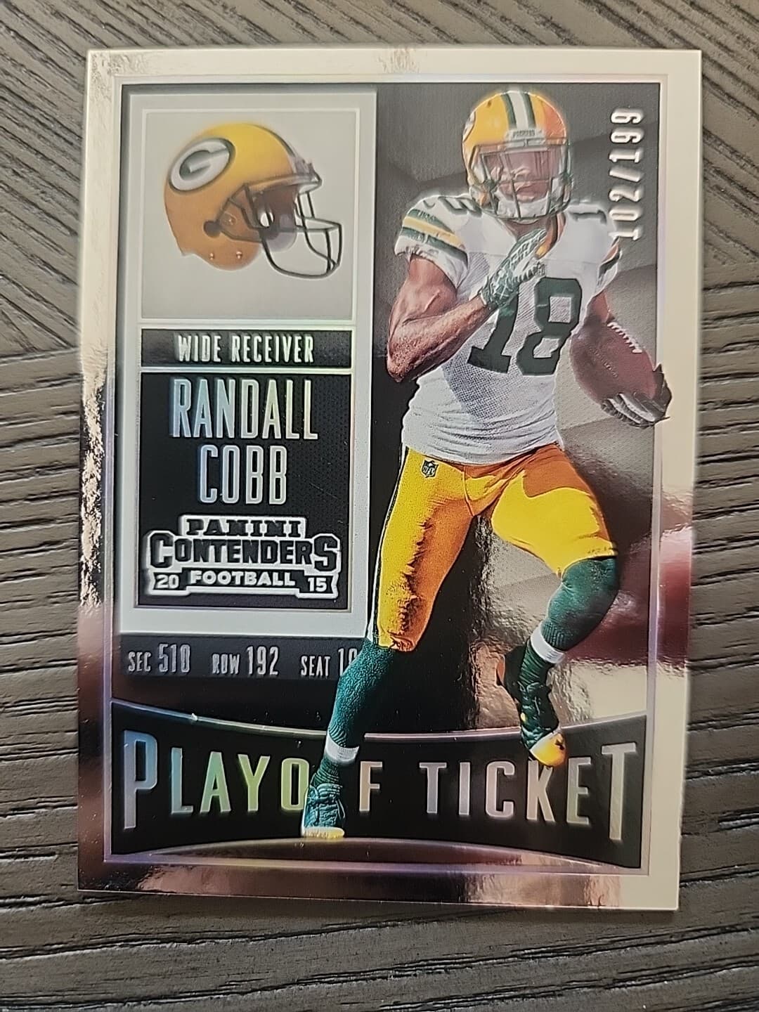 Playoff Ticket Football 2015 Panini Contenders