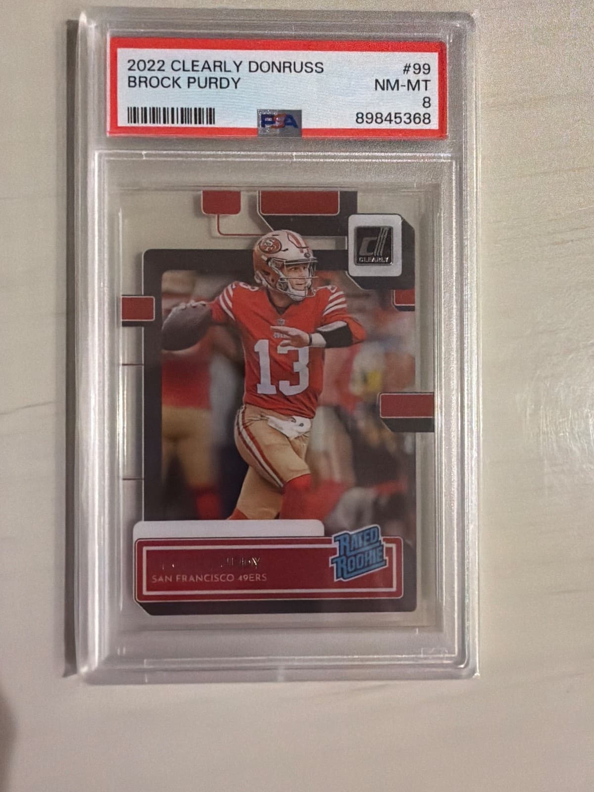 Brock Purdy 2022 panini