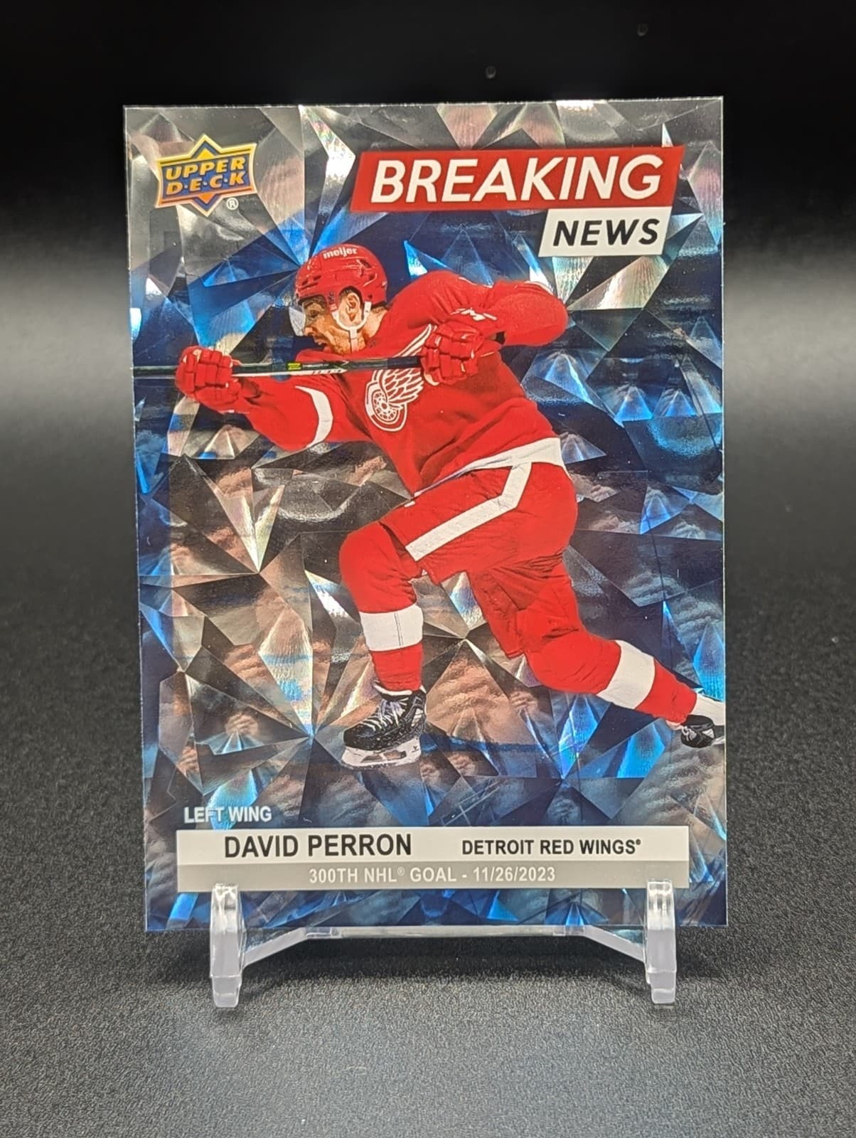 David Perron trading card