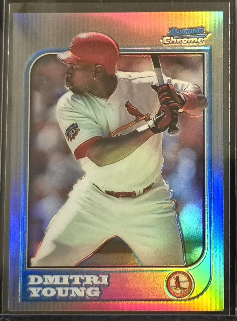 Dmitri Young 1997 Bowman Chrome 1997 Bowman Chrome refractor