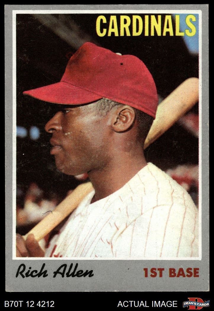 Rich Allen Cardinals 1970 Topps