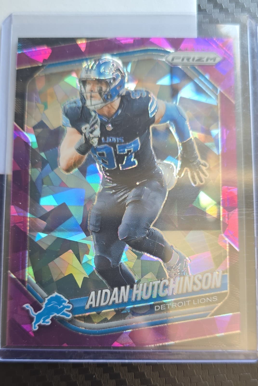 Aidan Hutchinson Purple 2025 Panini Prizm 2025 Panini Prizm